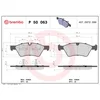 Image de 4 plaquettes de frein brembo p 50 063