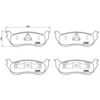 Image de 4 plaquettes de frein brembo p 24 068