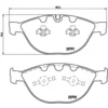 Image de 4 plaquettes de frein brembo p 06 047
