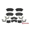 Image de BREMBO Plaquettes de frein X4 pour SUZUKI: Swift, Baleno & FORD: Focus & MAZDA: 2 & SUBARU: Justy & DAIHATSU: Materia, Sirion (Ref: P 16 013)