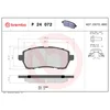 Image de 4 plaquettes de frein brembo p 24 072