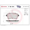 Image de 4 plaquettes de frein brembo p 68 044