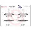 Image de 4 plaquettes de frein brembo p 85 097