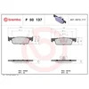 Image de 4 plaquettes de frein brembo p 50 137