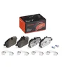 Image de 4 plaquettes de frein brembo p 06 034x