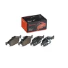 Image de 4 plaquettes de frein brembo p 24 055x