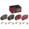 Image de 4 plaquettes de frein brembo p 30 056x
