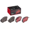 Image de 4 plaquettes de frein brembo p 78 017x