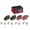 Image de 4 plaquettes de frein brembo p 78 021x