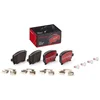 Image de 4 plaquettes de frein brembo p 85 073x