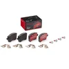 Image de 4 plaquettes de frein brembo p 85 099x