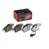 Image de 4 plaquettes de frein brembo p 85 112x