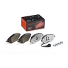 Image de 4 plaquettes de frein brembo p 85 131x