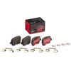 Image de 4 plaquettes de frein brembo p 86 021x