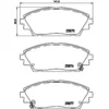 Image de 4 plaquettes de frein brembo p 49 050
