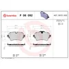 Image de 4 plaquettes de frein brembo p 06 092