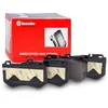 Image de BREMBO P 50 123 Plaquettes de Frein, Set de 4