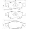 Image de 4 plaquettes de frein brembo p 23 165