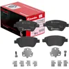 Image de BREMBO P 23 169 Plaquettes de Frein, Set de 4