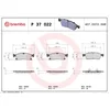 Image de 4 plaquettes de frein brembo p 37 022