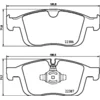 Image de 4 plaquettes de frein brembo p 86 026