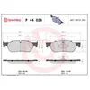 Image de 4 plaquettes de frein brembo p 44 026