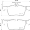 Image de 4 plaquettes de frein brembo p 24 175