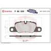 Image de 4 plaquettes de frein brembo p 65 020