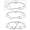 Image de 4 plaquettes de frein brembo p 44 022