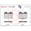 Image de 4 plaquettes de frein brembo p 54 048