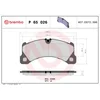 Image de 4 plaquettes de frein brembo p 65 026