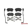 Image de BREMBO Plaquettes de frein X4 pour AUDI: S4, A8 (Ref: P 85 120)