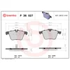 Image de 4 plaquettes de frein brembo p 36 027