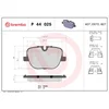 Image de 4 plaquettes de frein brembo p 44 025