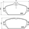 Image de 4 plaquettes de frein brembo p 50 118