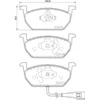 Image de 4 plaquettes de frein brembo p 85 137