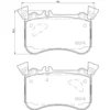 Image de 4 plaquettes de frein brembo p 50 121