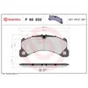 Image de 4 plaquettes de frein brembo p 65 033