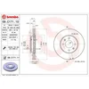 Image de 2 disques de frein brembo vernis uv 09.c171.11