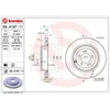 Image de 1 disque de frein brembo 09.a197.11