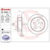 Image de 2 disques de frein brembo 08.d568.11