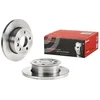 Image de 2 disques de frein brembo 08.5497.10