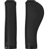 Image de Brooks Ergonomic Rubber Grips (130+130mm) -Black-New22 Guidoline Adulte Unisexe, Noir, Standard