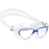 Image de CRESSI Cobra Goggles Clear/Blue - Lunettes de Natation Adultes Ideales pour la Piscine, le Triathlon et Tous les Sports Nautiques, Clair/Bleu - Verres Clairs, Taille Unique