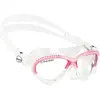Image de Cressi Sub S.p.A. Mini Cobra - Premium Lunettes Piscine/Natation pour Enfant - 7/15 Ans-Cobra Kid - Transparent/Rose