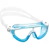 Image de Cressi King Baloo Kid Goggles Lunettes de Natation Unisex-Youth, Bleu/Blanc, 7/15 Ans