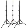 Image de Manfrotto 1051BAC-3 Babylight Kit 3 Stativi a 4 Sezioni, Massima Altezza 211 cm, per Luci, Nero