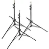 Image de Manfrotto 1052BAC-3 Kit 3 Stativi Serie Babylight, Massima Altezza 237 cm per Luci, 3 Sezioni, Nero