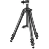 Image de Manfrotto MTCFVR VR Trépied en fibre de carbone Motif Minimaliste Trois angles de pied pour filtrer les vibrations Noir