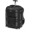 Image de Lowepro Pro Trekker RLX 450 AW II, Zaino Convertibile Trolley per Fotocamera, Tessuto Riciclato, Laptop/Tablet da 15", Rotelle Resistenti, Custodia per Fotocamera Mirrorless/DSLR, Nero/Grigio Scuro